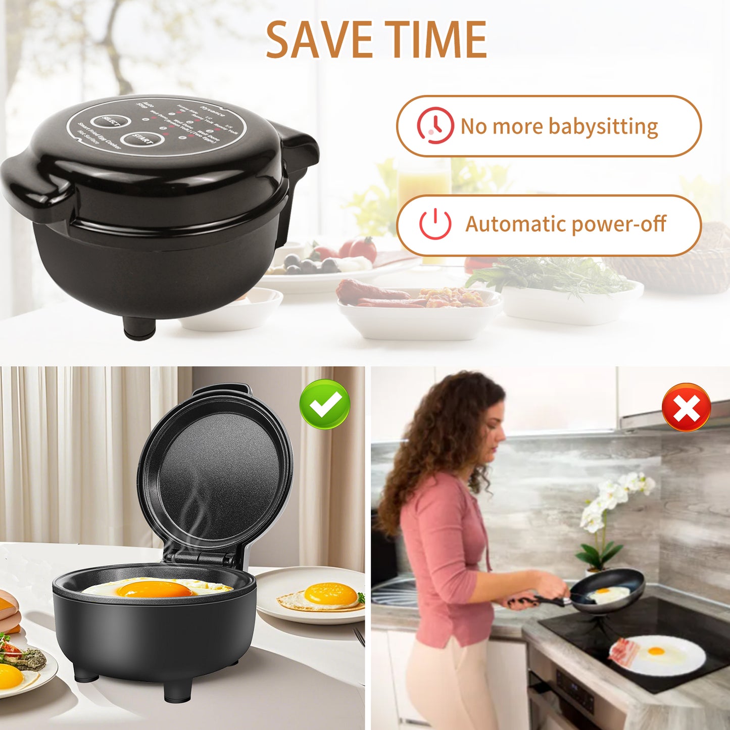 HYVANCE Smart Fried Egg Cooker